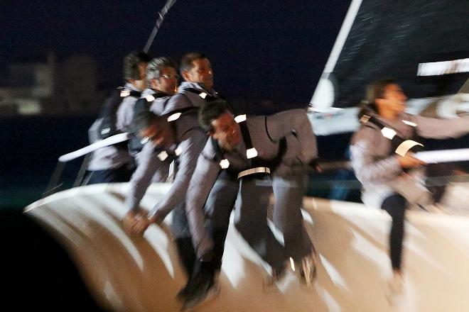 Racing at night - 2015 Barcolana By Night Jotun Cup ©  Max Ranchi Photography http://www.maxranchi.com